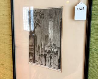 SOLD "The Water Tower" by James Swann. 