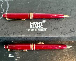 $200 (each) - Montblanc Hommage Wolfgang Amadeus Mozart Pen and Pencil. both with orig boxes. Never used! 