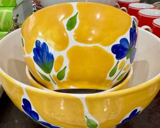 $32- Dansk St. Tropez bowl; $36 - Set of Two Dansk St. Tropez bowls