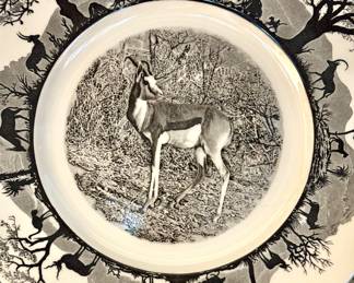 $60 (each) - Wedgewood Safari plates (12 available)