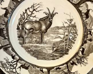$60 (each) - Wedgewood Safari plates (12 available)