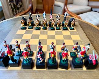 $200 - Revolutionary War Chess Set