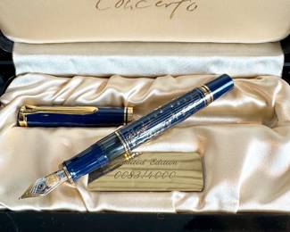 Call to inquire about pricing! Pelikan Limited Edition “Concerto” fountain pen 0083/4000