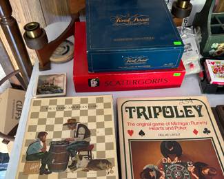 Trivial Pursuit 1980's and Scattergories 1980's