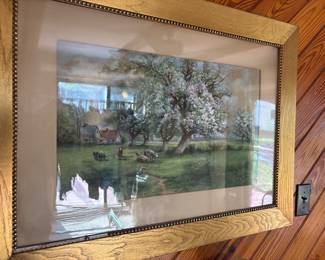 Confirmed early 1900's painting - signed Biles