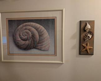 beachy decor beach shells