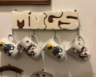 Norman Rockwell collectible mugs