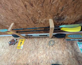 Oars, kayaking or paddle board, etc