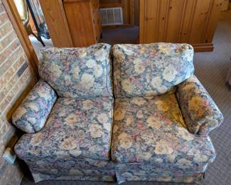 floral couch