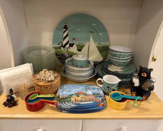 Nautical lighthouse decor 