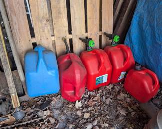 gasoline cans 