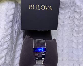 Bulova Digital LED Computron Watch