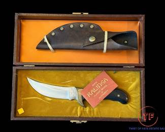 1970's BUCK KNIFE Kalinga Knife in Original Box