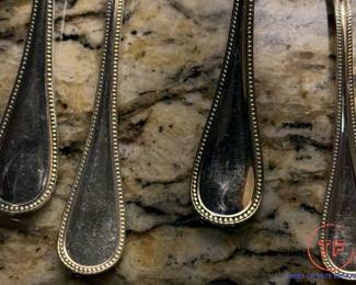 "Malmaison" flatware by CHRISTOFLE