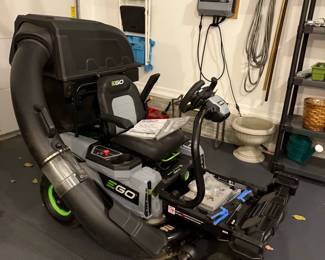 EGO Z6 Zero Turn Riding Electric Lawnmower