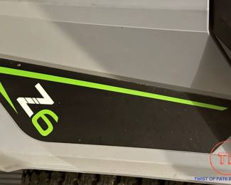 EGO Z6 Zero Turn Riding Electric Lawnmower