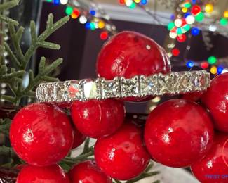 10cttw Diamond Inside Out Hoops in 14kt White Gold 
