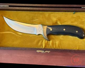 1970's BUCK KNIFE Kalinga Knife in Original Box