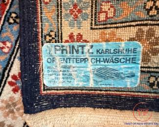 HEREKE Signed Hand Knotted Turkish Area Rug