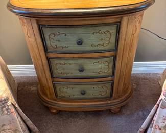 3 Drawer Accent Table