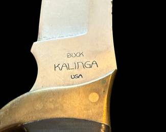 1970's BUCK KNIFE Kalinga Knife in Original Box