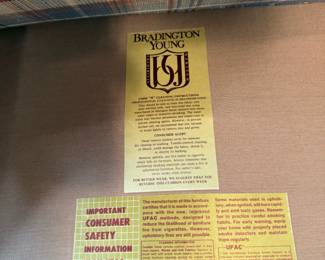 BRADINGTON YOUNG Wingback Chair