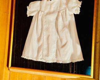 BABY CLOTHES FRAMED