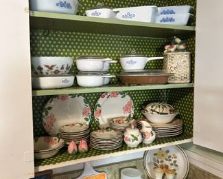 Franciscan Desert Rose dishes.