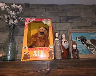 Vintage “ Talking Alf” Plush doll 1987 with Box 