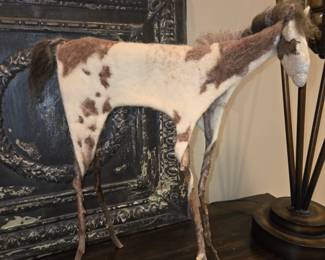 Mixed media horse figure