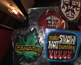 Vintage clothing patches
