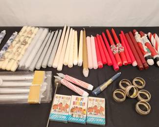 Mystery Lot Of Candles