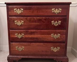 Vintage Willett Wildwood Cherry 4drawer Chest