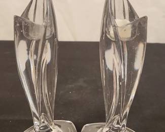 009 Marquis by Waterford Palma Candlestick Holders