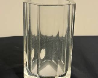 Tizo Crystal Octagonal Vase