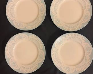 Queen Annes Lace Blue Plates