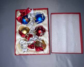 Christmas Ornaments Red Boxed Set