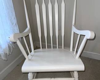 Cream Rocking Chair