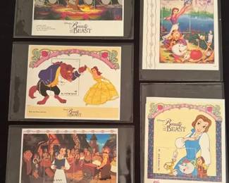Beauty And The Beast Stamps