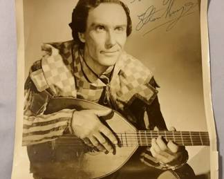 Signed Disney Publicity Still for British Singer Elton Hayes