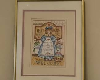 Bathroom Angel By Debra Jordan Byran