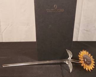 Waterford Crystal Fleurology Sunflower