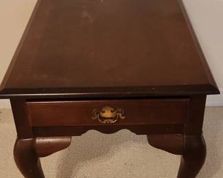 Dark Wooden Side Table