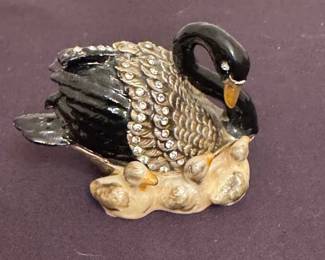 Swan Trinket Box