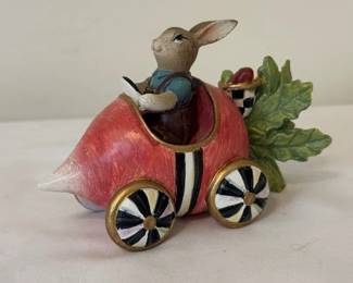 Mckenzie Childs Baby Radish Figurine Hand Painted