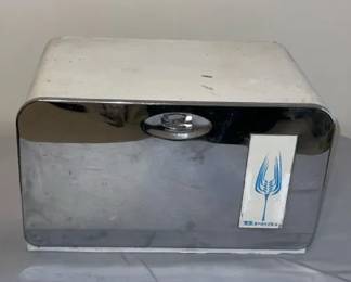 Vintage Bread Box with Shelf