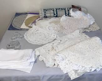 Lace Table Runners, Doilies, Placemats More