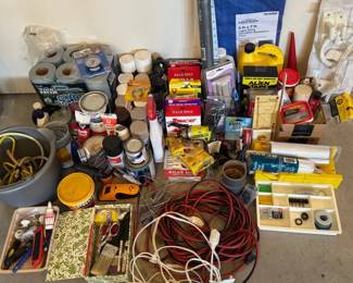 Mystery Lot Of Garage Items