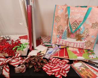 Christmas Gift Wraping Lot