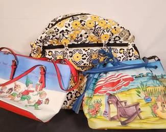 Miscellaneous Mystery Lot Of Purses And Handbags